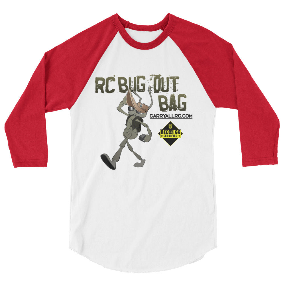 CARC BOB 3/4 sleeve raglan shirt