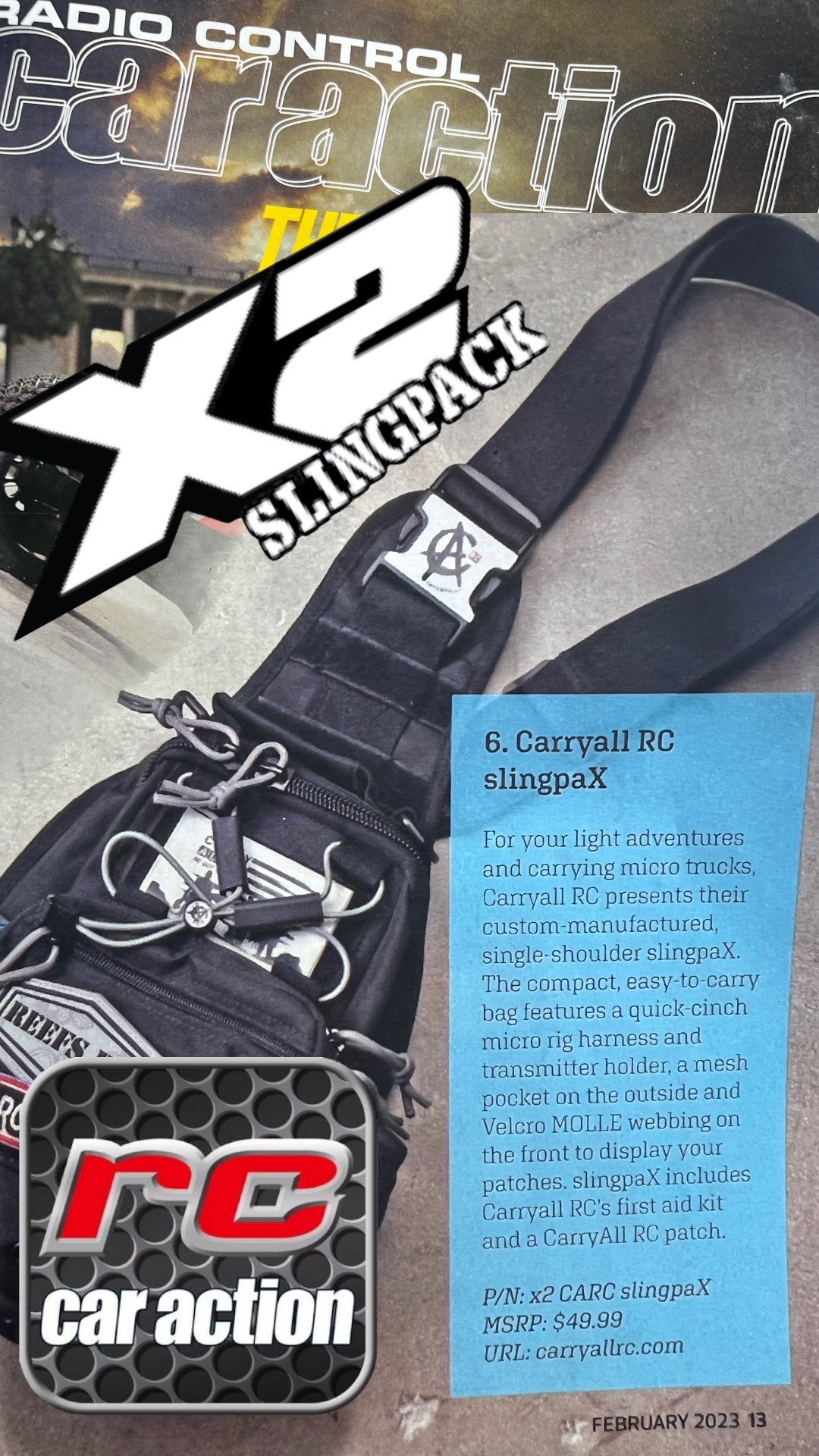 CARC slingpaX2