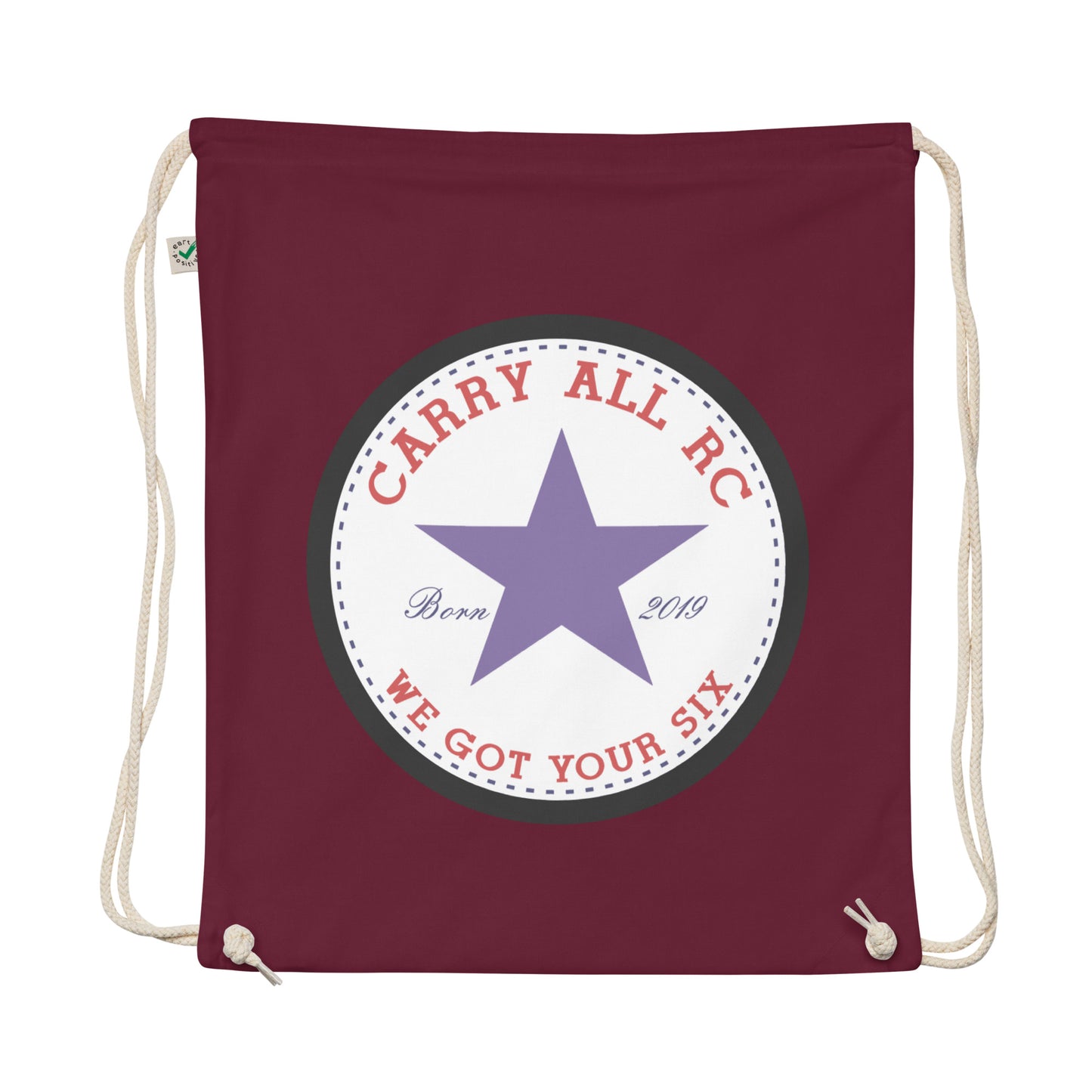 CARC All Star cotton drawstring bag