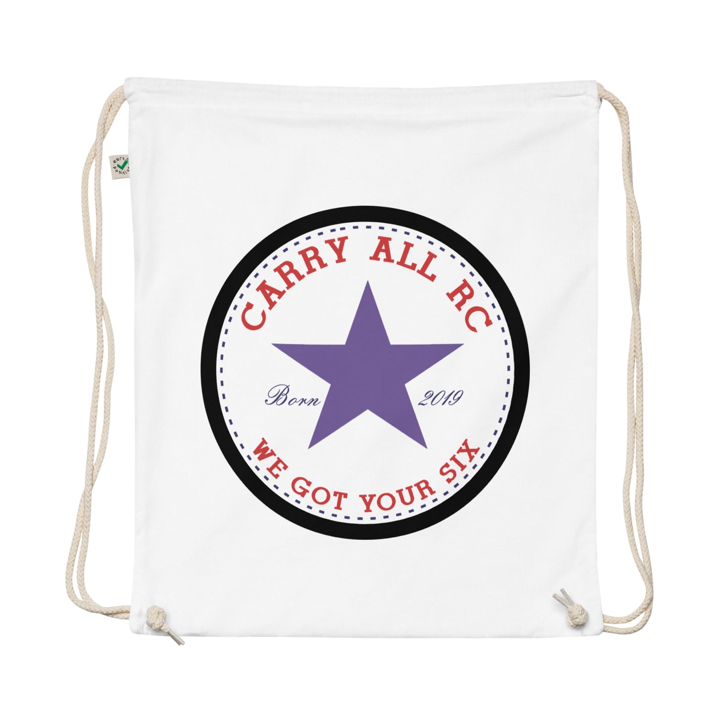 CARC All Star cotton drawstring bag